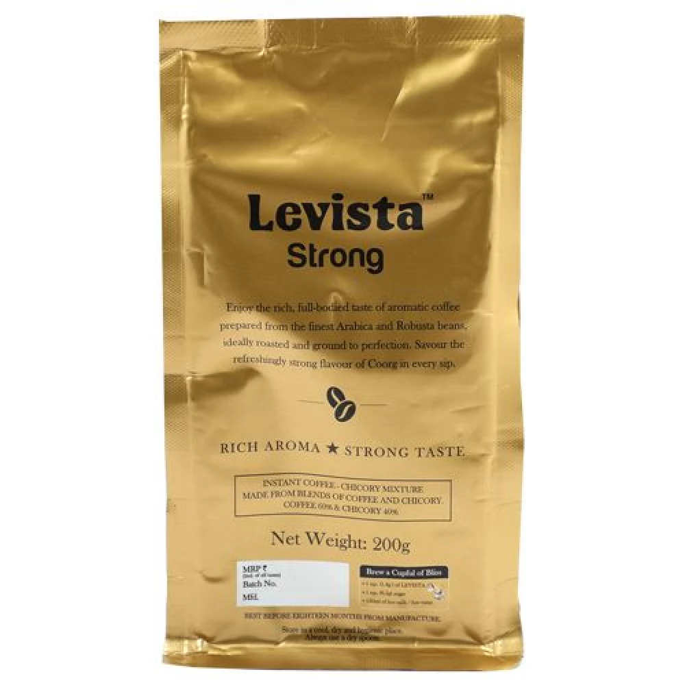 LEVISTA Strong Coffee, 200 g Pouch-2.webp